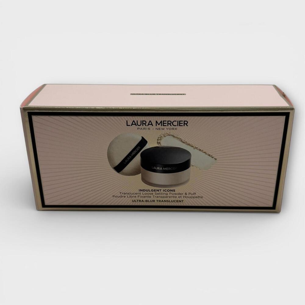Laura Mercier 2-Pc. Indulgent Icons Translucent Loose Setting Powder & Puff Set